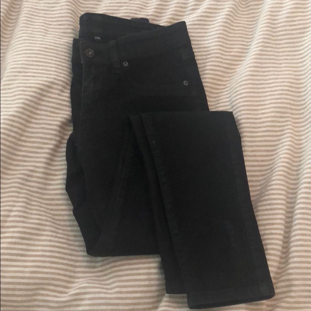 Carmar - black waxy skinny jeans size 26